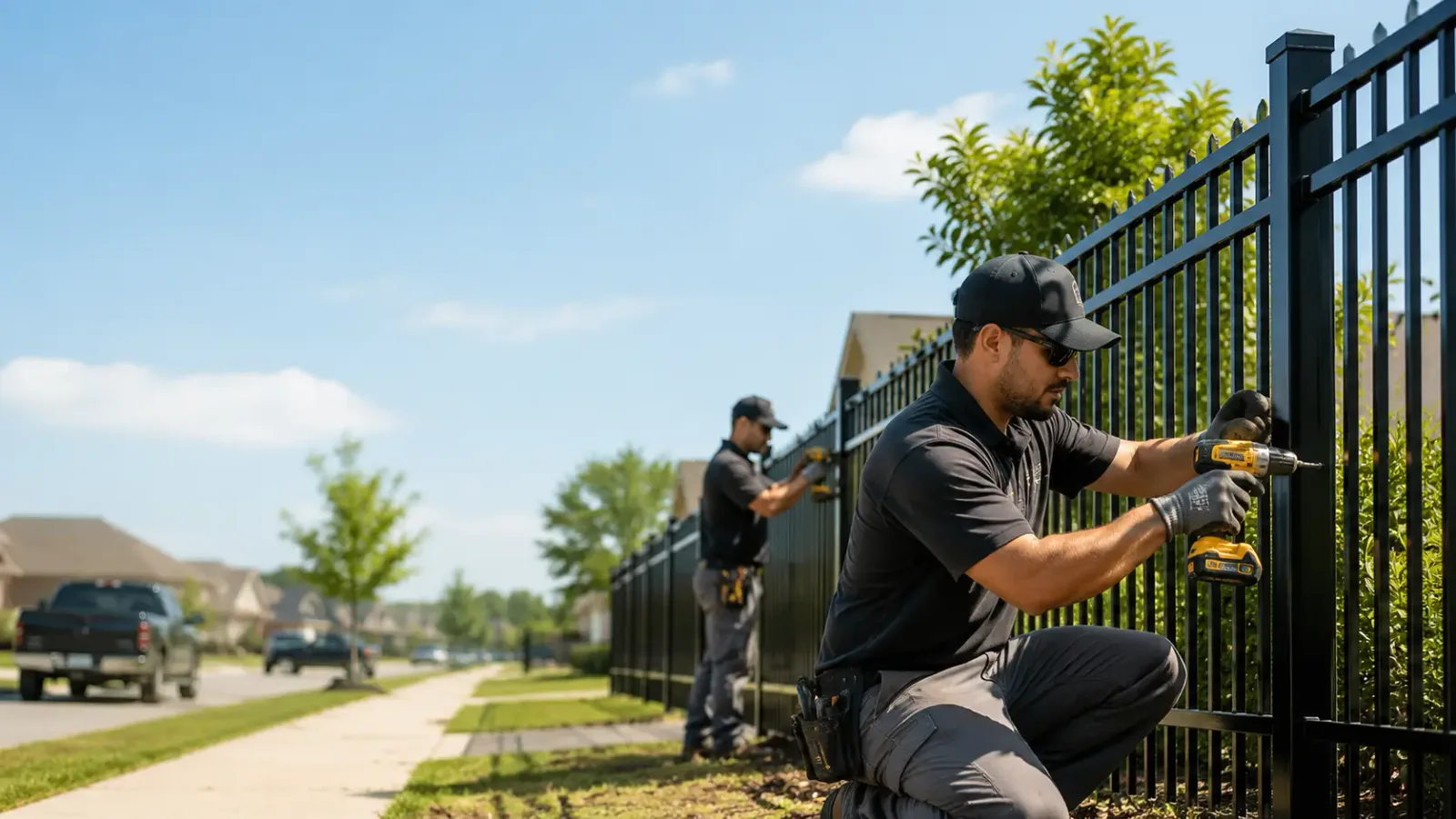 Metal Fence Installation in Earlington, KY